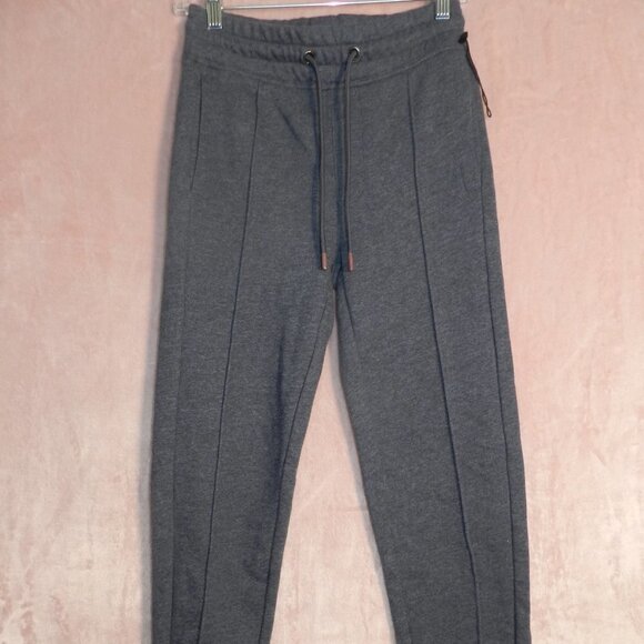 Goodfellow Unisex Grayish Bluish Drawstring Winter Cotton Sweat Pants Size XS - Picture 1 of 7